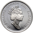 Kanada, 15 dolarów 2000, Rok Smoka
