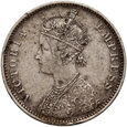 Indie, 1 rupee 1877, #LL