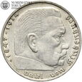 Niemcy, 2 marki 1938 G, Paul von Hindenburg