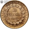 Francja, 50 franków, Anioł, 1904 rok, PCGS MS62