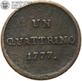 Włochy, Lombardia, Maria Teresa, quattrino 1777, #S16