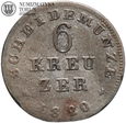 Niemcy, Hessen-Darmstadt, 6 kreuzer 1820