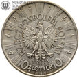 II RP, 10 złotych 1938, Józef Piłsudski, #KK