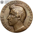 Polska, medal z 1959 roku, Rok Juliusza Słowackiego