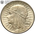 II RP, 5 złotych 1934, Głowa Kobiety, #MG