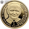 Medal, Jan Paweł II, rocznica I Pielgrzymki do Polski, złoto