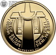 Medal, Jan Paweł II, rocznica I Pielgrzymki do Polski, złoto