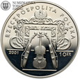 III RP, 10 złotych 2001, Henryk Wieniawski, #PT