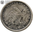 USA, 25 centów 1861, #TT