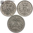 Austria, zestaw 3 monet, #DR