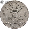 Wolne Miasto Gdańsk, 10 pfennigów 1923, #70