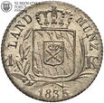 Niemcy, Bayern, 1 kreuzer 1835