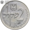 Izrael, 2 szekle, 1982, Chanuka, #BI