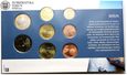Niemcy, zestaw monet oraz 1/2 dolara 2015 Wyspy Salomona, #DS 