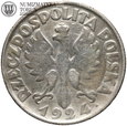 II RP, 2 złote 1924, Żniwiarka, litera H
