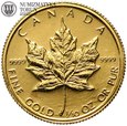 Kanada, 5 dolarów 1983, Liść Klonu, 1/10 Oz, złoto, st. 1-