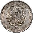 115. Prusy, Fryderyk III, 2 marki 1888 A, #DB