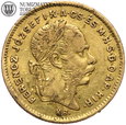 Węgry, 10 franków / 4 forinty 1871, złoto
