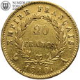 Francja, Napoleon I, 20 franków 1810 A, złoto