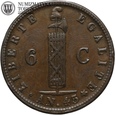Haiti, 6 centymów, 1846 rok