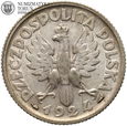 II RP, 1 złoty 1924, Żniwiarka, #ML