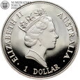 Australia, 1 dolar 1992, Kookaburra, PROOF, #FR
