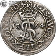 Zygmunt II August, trojak 1564, Wilno, st. 3/3+, #WO