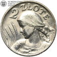 II RP, 2 złote 1925, Żniwiarka