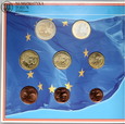 Austria, zestaw 8 monet euro z 2002 roku, #FR2