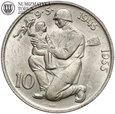 Czechosłowacja, 10 koron 1955, Wyzwolenie, #DS