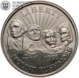 USA, 1/2 dolara 1991 S, Mt. Rushmore, st. L/L-, #DR