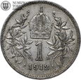 Austria, 1 korona 1913, st. 2-