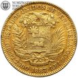 Wenezuela, 100 bolivarów 1889, złoto