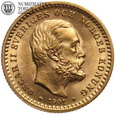 Szwecja, Oskar II, 5 koron 1901 EB, złoto
