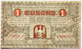 Galicja Kraków, 1 korona 1919, seria A, #ML