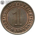 Niemcy, Weimar, 1 reichspfennig 1934 A, #64