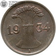 Niemcy, Weimar, 1 reichspfennig 1934 A, #64