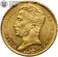 Holandia, Willem, 10 guldenów 1824, Bruksela, złoto
