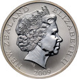 10. Nowa Zelandia, Elżbieta II, 1 dolar 2009, Kiwi #D2
