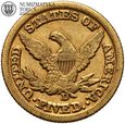 USA, 5 dolarów 1853 D, Dahlonega, złoto