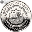 Liberia, 10 dolarów 1993, Archeopteryks