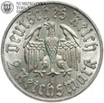 Niemcy, III Rzesza, 2 reichsmark 1933 E, Martin Luther, #64