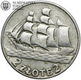 II RP, 2 złote 1936, Żaglowiec, st. 3+