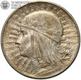 II RP, 5 złotych 1932, Głowa Kobiety, #ML