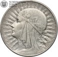 II RP, 10 złotych 1933, Głowa kobiety ze znakiem, #MW