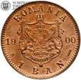 Rumunia, 1 ban 1900, st. 2+/1-
