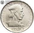Czechosłowacja, 10 koron 1965, Jan Hus, #DS