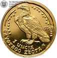III RP, 500 złotych 2010, Orzeł Bielik, złoto