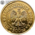 III RP, 500 złotych 2010, Orzeł Bielik, złoto
