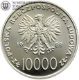 PRL, 10000 złotych 1989, Jan Paweł II